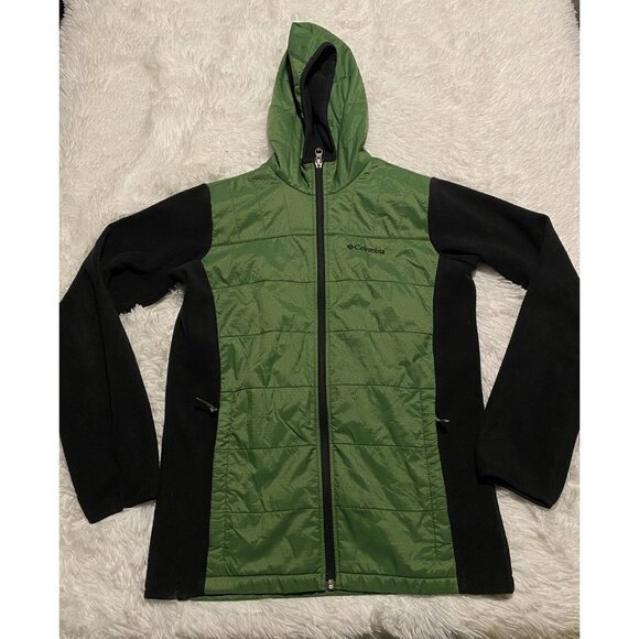 Columbia Youth Fleece Hoodie Jacket - Picture 1 of 9